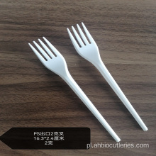 Biodegradabilna skrobi kukurydziany PLA Compostable Fork